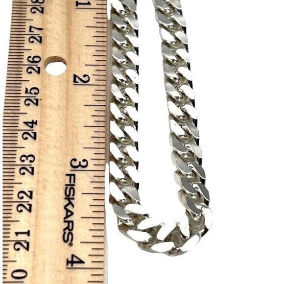 Silver Tone Cuban Link Bracelet - Shine Bright Like Your Future - Picture 7 of 7